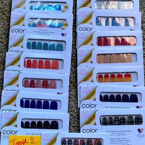 Color Street lot of 15 retired sets